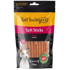 Λιχουδιές Σκύλου Tailswingers Μαλακά Στικς από Κουνέλι 100gr Λιχουδιές Σκύλου Tailswingers Μαλακά Στικς από Κουνέλι 100gr