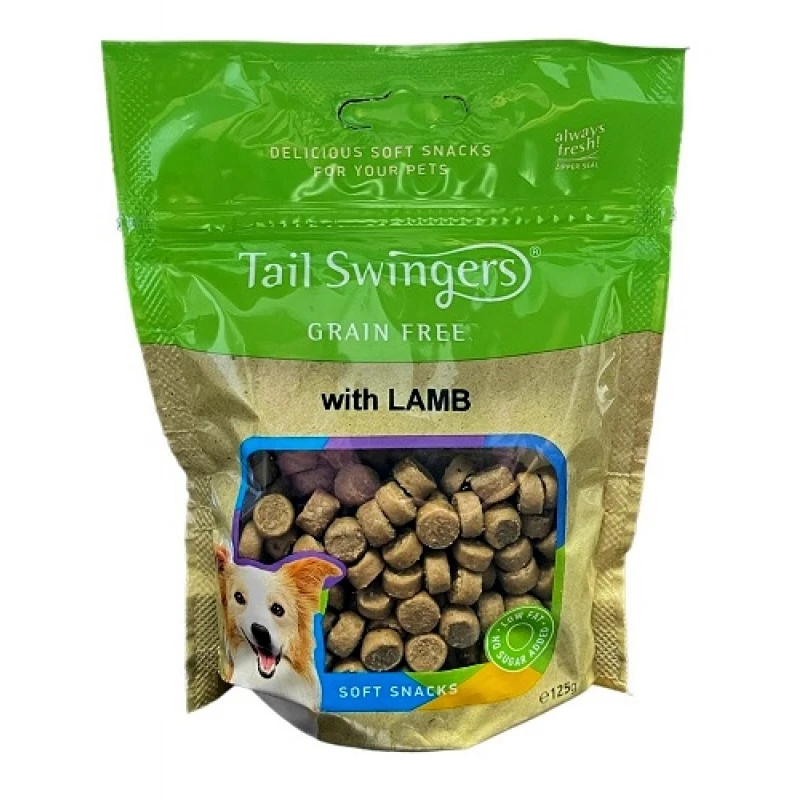 Λιχουδιές Σκύλου Tailswingers Grain Free Αρνί 125gr ΣΚΥΛΟΙ