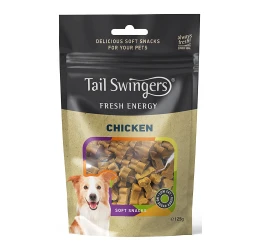 Λιχουδιές Σκύλου Tailswingers με Κοτόπουλο και Δημητριακά 125gr Λιχουδιές Σκύλου Tailswingers με Κοτόπουλο και Δημητριακά 125gr