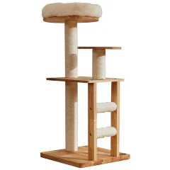 Ονυχοδρόμιο για Γάτες Pet Interest Cat Playground Woody "Simply & Soft" 45x45x105cm