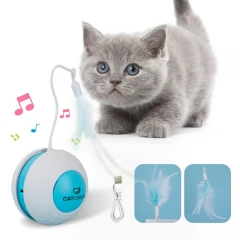 Παιχνίδι Γάτας Catoikos Cat Toy Smart Ball W Feather 8cm Παιχνίδι Γάτας Catoikos Cat Toy Smart Ball W Feather 8cm