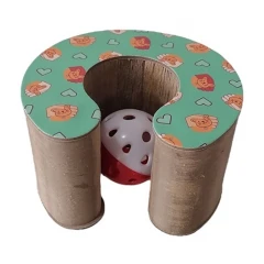 Παιχνίδι - Ονυχοδρόμιο Γάτας Pet Interest Cat Paper Scratcher Crazy Wizzard 11x10x7cm