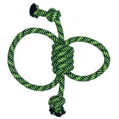 Παιχνίδι Σκύλου Κόμπος Pet Interest Double "rings" Rope Toy-mint Flavor 18mmx32/35cm Παιχνίδι Σκύλου Κόμπος Pet Interest Double "rings" Rope Toy-mint Flavor 18mmx32/35cm