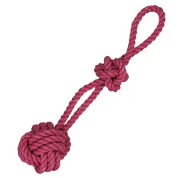 Παιχνίδι Σκύλου Κόμπος Pet Interest Rope Toy Ball W Handle & Knot-bacon Flavor 45cm Παιχνίδι Σκύλου Κόμπος Pet Interest Rope Toy Ball W Handle & Knot-bacon Flavor 45cm