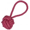 Παιχνίδι Σκύλου Κόμπος Pet Interest Rope Toy Ball W Handle-bacon Flavor 29cm Παιχνίδι Σκύλου Κόμπος Pet Interest Rope Toy Ball W Handle-bacon Flavor 29cm