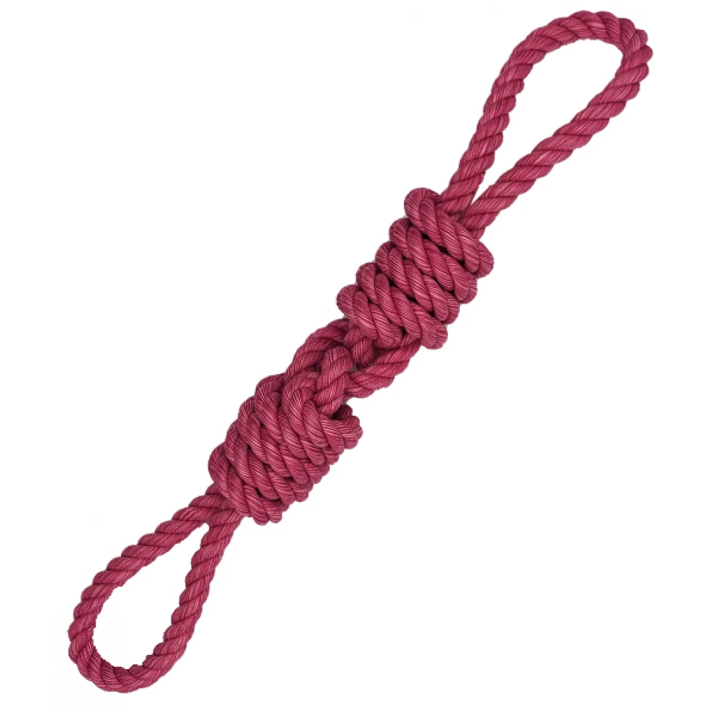 Παιχνίδι Σκύλου Κόμπος Pet Interest Rope Toy W 2 Handles-bacon Flavor ...