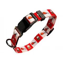 Περιλαίμιο Go Get "Chick N Fries" L 2,5x50-70cm Περιλαίμιο Go Get "Chick N Fries" L 2,5x50-70cm