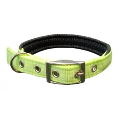 Περιλαίμιο Pet Interest Με Επένδυση XS 1,6cm x 35cm Λαχανί