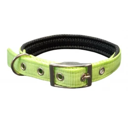 Περιλαίμιο Pet Interest Με Επένδυση XS 1,6cm x 35cm Λαχανί