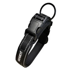 Περιλαίμιο Σκύλου GoGet Neoprene Safety Lock Large 3x43-50cm Μαύρο