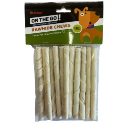 Λιχουδιές Σκύλου On The Go White Rawhide Twisted Sticks 12,5cm x 10mm (12pcs) Λιχουδιές Σκύλου On The Go White Rawhide Twisted Sticks 12,5cm x 10mm (12pcs)
