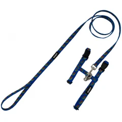 Σαμαράκι Γάτας με Λουρί Go Get "Mini Turtles" Medium Μπλε Σαμαράκι Γάτας με Λουρί Go Get "Mini Turtles" Medium Μπλε