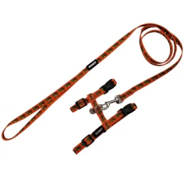 Σαμαράκι Γάτας με Λουρί Go Get "Mini Turtles" Medium Πορτοκαλί Σαμαράκι Γάτας με Λουρί Go Get "Mini Turtles" Medium Πορτοκαλί