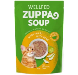 Σούπα Γάτας Pet Interest Wellfed Zuppa Soup Duck & Pear 85gr με Πάπια & Αχλάδι