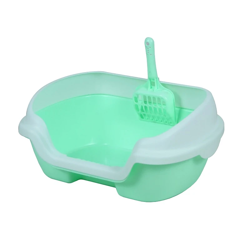 Τουαλέτα Γάτας Cat Toilet For Kittens Green 40x30x18cm Πράσινο ΓΑΤΕΣ