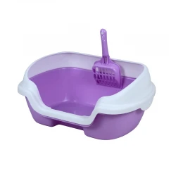 Τουαλέτα Γάτας Cat Toilet For Kittens Purple 40x30x18cm Μωβ Τουαλέτα Γάτας Cat Toilet For Kittens Purple 40x30x18cm Μωβ