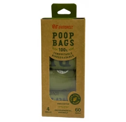 Βιοδιασπώμενα Σακουλάκια Περιττωμάτων Της Pet Interest 4τμχ Βιοδιασπώμενα Σακουλάκια Περιττωμάτων Της Pet Interest 4τμχ