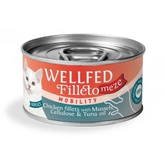 Υγρή τροφή Γάτας Wellfed Cat Filleto Meze Adult Mobility 70gr Υγρή τροφή Γάτας Wellfed Cat Filleto Meze Adult Mobility 70gr