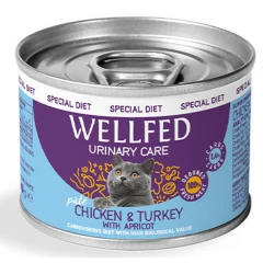 Wellfed Urinary Chicken & Turkey with Apricot 200gr   Wellfed Urinary Chicken & Turkey with Apricot 200gr