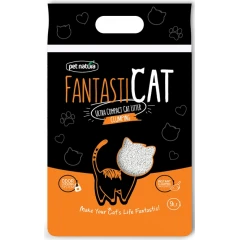 Άμμος Γάτας Pet Natura FantastiCat 9lt (8,5kg) με Ζεόλιθο και Άρωμα Πορτοκάλι