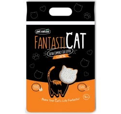 Άμμος Γάτας Pet Natura FantastiCat 9lt (8,5kg) με Ζεόλιθο και Άρωμα Πορτοκάλι Άμμος Γάτας Pet Natura FantastiCat 9lt (8,5kg) με Ζεόλιθο και Άρωμα Πορτοκάλι
