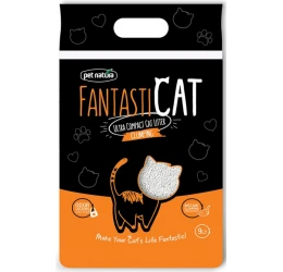 Άμμος Γάτας Pet Natura FantastiCat 9lt (8,5kg) με Ζεόλιθο και Άρωμα Πορτοκάλι Άμμος Γάτας Pet Natura FantastiCat 9lt (8,5kg) με Ζεόλιθο και Άρωμα Πορτοκάλι