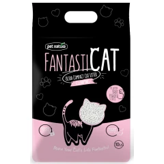Αμμος Γάτας Pet Natura FantastiCat 10lt (8,6kg) με Ζεόλιθο και άρωμα Baby Powder