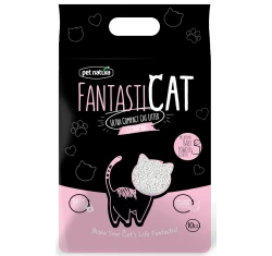 Αμμος Γάτας Pet Natura FantastiCat 10lt (8,6kg) με Ζεόλιθο και άρωμα Baby Powder Αμμος Γάτας Pet Natura FantastiCat 10lt (8,6kg) με Ζεόλιθο και άρωμα Baby Powder
