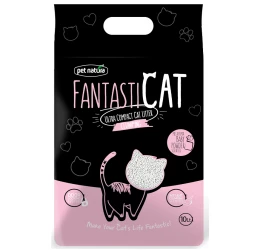 Αμμος Γάτας Pet Natura FantastiCat 10lt (8,6kg) με Ζεόλιθο και άρωμα Baby Powder Αμμος Γάτας Pet Natura FantastiCat 10lt (8,6kg) με Ζεόλιθο και άρωμα Baby Powder