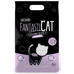 Αμμος Γάτας Pet Natura FantastiCat 10lt (8,6kg) με Ζεόλιθο και άρωμα Λεβάντα