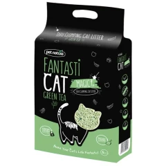 Υπόστρωμα υγιεινής Petnatura Fantasticat Tofu Green 6lt (2,4kg) Πράσινο Τσάι