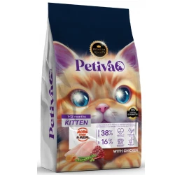Petiva Cat Food Kitten Chicken 1,5kg Petiva Cat Food Kitten Chicken 1,5kg