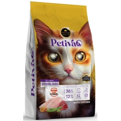 Petiva Cat Food Sterilized Chicken 1,5kg Petiva Cat Food Sterilized Chicken 1,5kg