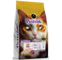Petiva Cat Food Sterilized Chicken 1,5kg Petiva Cat Food Sterilized Chicken 1,5kg