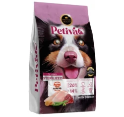 Petiva Dog Food Sterilized – Light Chicken 12kg + 3kg Δώρο Petiva Dog Food Sterilized – Light Chicken 12kg + 3kg Δώρο