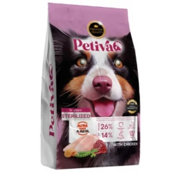 Petiva Dog Food Sterilized – Light Chicken 12kg + 3kg Δώρο Petiva Dog Food Sterilized – Light Chicken 12kg + 3kg Δώρο