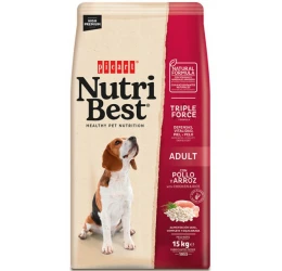 Picart Nutribest Adult Chicken & Rice 15kg Picart Nutribest Adult Chicken & Rice 15kg