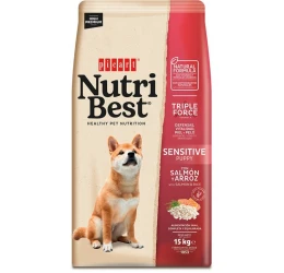 Picart Nutribest Puppy Sensitive Salmon & Rice 15kg Picart Nutribest Puppy Sensitive Salmon & Rice 15kg