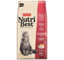 Nutribest Picart Cat Sensitive Salmon & Rice 15kg