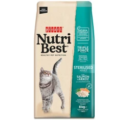 Nutribest Picart Cat Sterilised Salmon & Rice 8kg Nutribest Picart Cat Sterilised Salmon & Rice 8kg