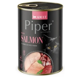 Κονσέρβα Γάτας Piper Cat Adult Salmon (Σολομός) Can 400gr Κονσέρβα Γάτας Piper Cat Adult Salmon (Σολομός) Can 400gr
