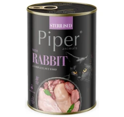Κονσέρβα Γάτας Piper Cat Adult Sterilised Rabbit (Κουνέλι) Can 400gr Κονσέρβα Γάτας Piper Cat Adult Sterilised Rabbit (Κουνέλι) Can 400gr