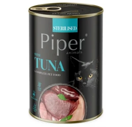 Κονσέρβα Γάτας Piper Cat Adult Sterilised Tuna (Τόνος) Can 400gr Κονσέρβα Γάτας Piper Cat Adult Sterilised Tuna (Τόνος) Can 400gr