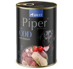 Κονσέρβα Σκύλου Adult Piper Cod (Μπακαλιάρος) 400gr Κονσέρβα Σκύλου Adult Piper Cod (Μπακαλιάρος) 400gr