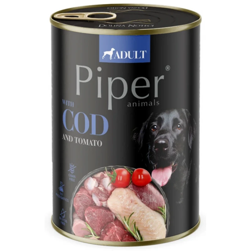 Κονσέρβα Σκύλου Adult Piper Cod (Μπακαλιάρος) 400gr ΣΚΥΛΟΙ Κονσέρβα Σκύλου Adult Piper Cod (Μπακαλιάρος) 400gr ΣΚΥΛΟΙ