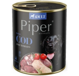 Κονσέρβα Σκύλου Adult Piper Cod (Μπακαλιάρος) 800gr Κονσέρβα Σκύλου Adult Piper Cod (Μπακαλιάρος) 800gr