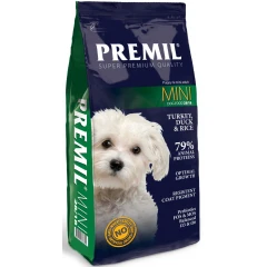 Premil Adult and Puppy Mini Turkey & Duck 15kg