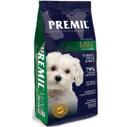 Premil Adult and Puppy Mini Turkey & Duck 15kg