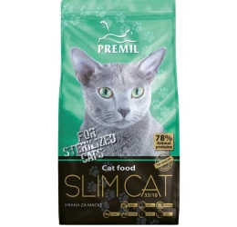 Premil Super Premium Slim Cat για Στειρωμένες Γάτες 2kg Premil Super Premium Slim Cat για Στειρωμένες Γάτες 2kg