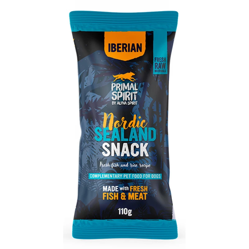 Λιχουδιά Σκύλου Primal Spirit Iberian Nordic Sealand Snack 110gr Σκύλοι